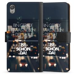 Sideflip mit langer Lasche schwarz