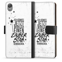 Sideflip mit langer Lasche schwarz