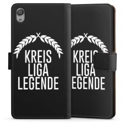 Sideflip mit langer Lasche schwarz