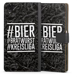 Sideflip mit langer Lasche schwarz