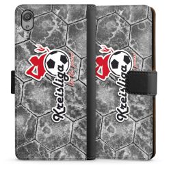 Sideflip mit langer Lasche schwarz