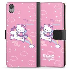 Sideflip mit langer Lasche schwarz