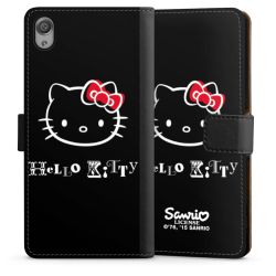 Sideflip mit langer Lasche schwarz