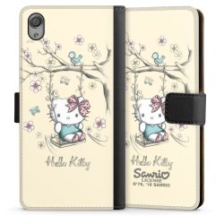 Sideflip mit langer Lasche schwarz