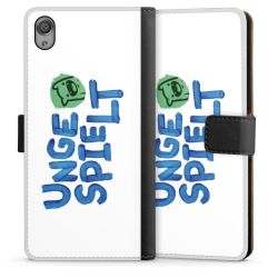 Sideflip mit langer Lasche schwarz