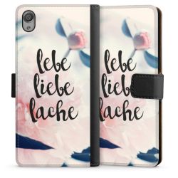 Sideflip mit langer Lasche schwarz