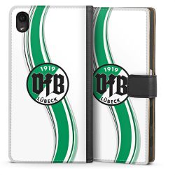 Sideflip mit langer Lasche schwarz