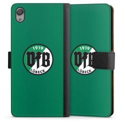 Sideflip mit langer Lasche schwarz