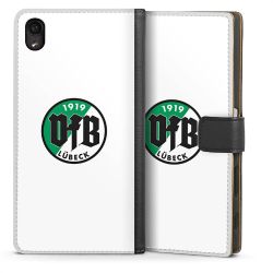 Sideflip mit langer Lasche schwarz