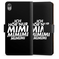 Sideflip mit langer Lasche schwarz