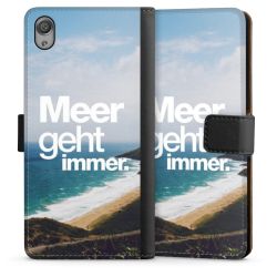 Sideflip mit langer Lasche schwarz