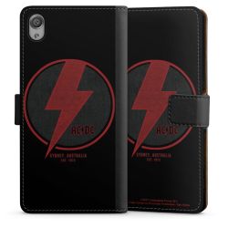 Sideflip mit langer Lasche schwarz