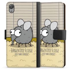 Sideflip mit langer Lasche schwarz