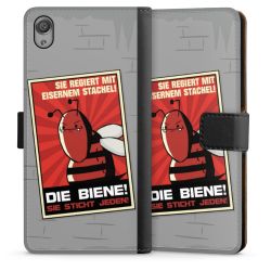 Sideflip mit langer Lasche schwarz