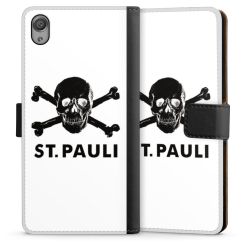 Sideflip mit langer Lasche schwarz