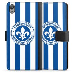 Sideflip mit langer Lasche schwarz