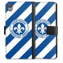 Sideflip mit langer Lasche schwarz