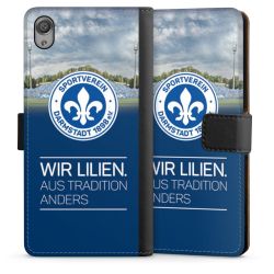 Sideflip mit langer Lasche schwarz