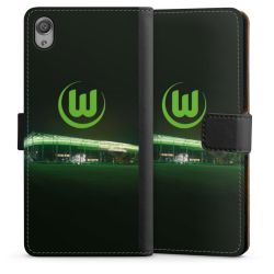 Sideflip mit langer Lasche schwarz