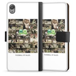 Sideflip mit langer Lasche schwarz