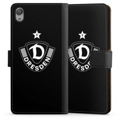 Sideflip mit langer Lasche schwarz