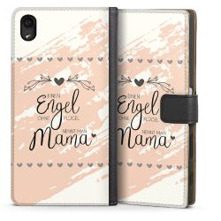 Sideflip mit langer Lasche schwarz