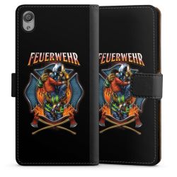 Sideflip mit langer Lasche schwarz