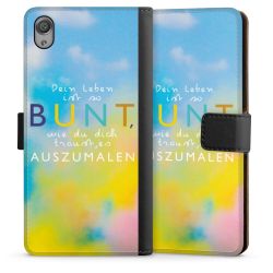 Sideflip mit langer Lasche schwarz