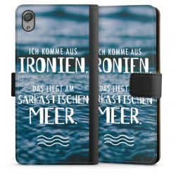 Sideflip mit langer Lasche schwarz