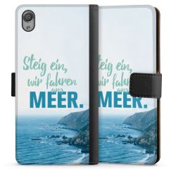 Sideflip mit langer Lasche schwarz