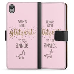 Sideflip mit langer Lasche schwarz