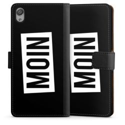 Sideflip mit langer Lasche schwarz