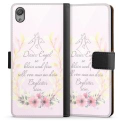 Sideflip mit langer Lasche schwarz