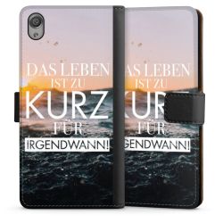 Sideflip mit langer Lasche schwarz