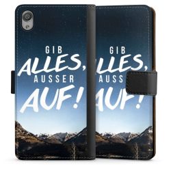 Sideflip mit langer Lasche schwarz