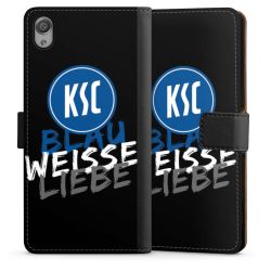 Sideflip mit langer Lasche schwarz