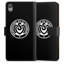 Sideflip mit langer Lasche schwarz