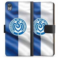 Sideflip mit langer Lasche schwarz