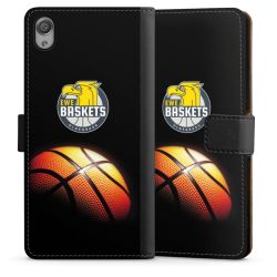 Sideflip mit langer Lasche schwarz