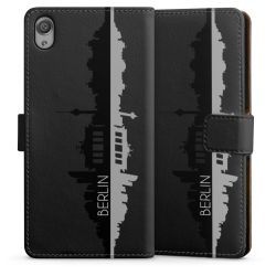 Sideflip mit langer Lasche schwarz