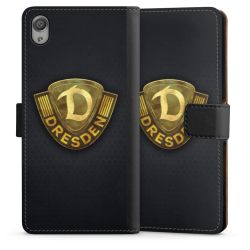 Sideflip mit langer Lasche schwarz