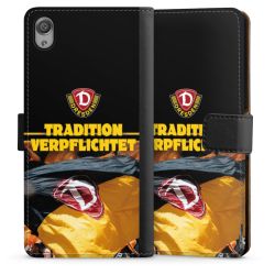 Sideflip mit langer Lasche schwarz