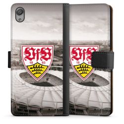 Sideflip mit langer Lasche schwarz