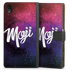 Sideflip mit langer Lasche schwarz