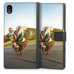 Sideflip mit langer Lasche schwarz