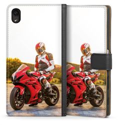 Sideflip mit langer Lasche schwarz