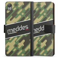 Sideflip mit langer Lasche schwarz