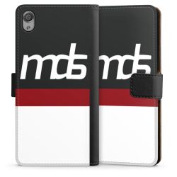 Sideflip mit langer Lasche schwarz