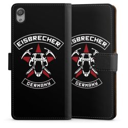 Sideflip mit langer Lasche schwarz