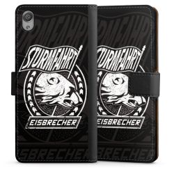 Sideflip mit langer Lasche schwarz